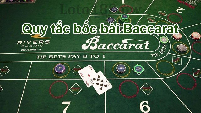 Quy tắc bốc bài trong Baccarat